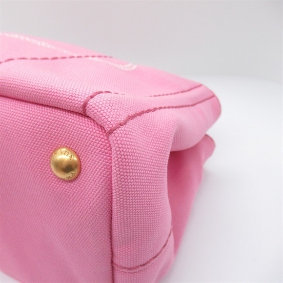 Prada Canapa Logo Handbag  Canvas Tote Bag 1BG439 in Excellent condition - Picture 9 of 14